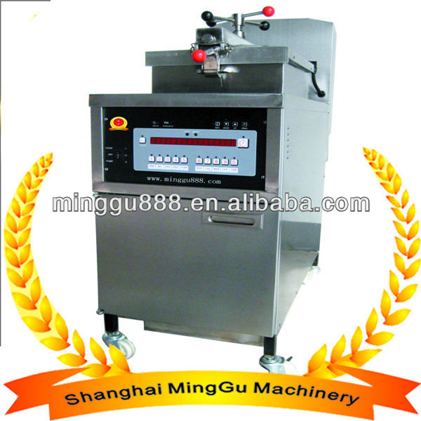 Stainless steel Chicken Pressure Fryer/pressure fryer/used henny penny pressure fryer (with oil filter)(CE&ISO9001&Manufacturer)