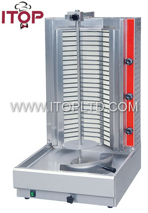 stainless steel chicken shawarma machine