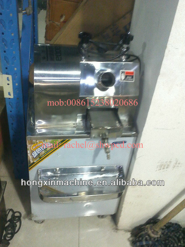 Stainless steel electric sugarcane crusher/sugarcane juicer/sugarcane extractor machine