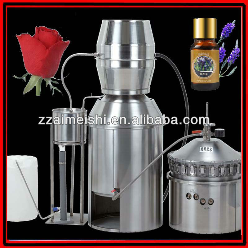 stainless steel energy-saving plant essential oil distillator