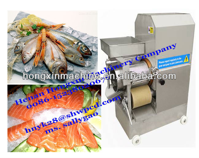 Stainless steel fish bone removing machine