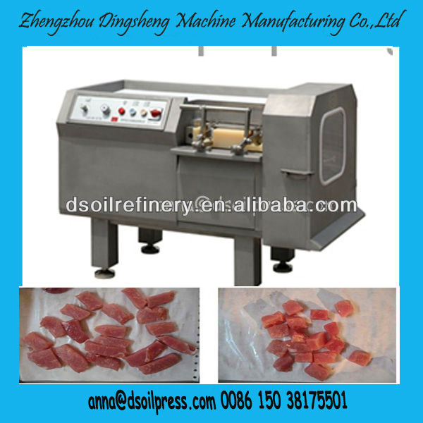 stainless steel fresh meat dicing machine for sale