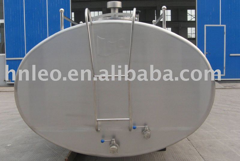 Stainless steel fresh milk Insulated Transport Tank