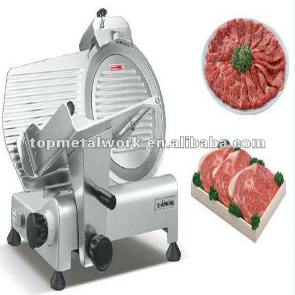 Stainless steel frozen meat slicer