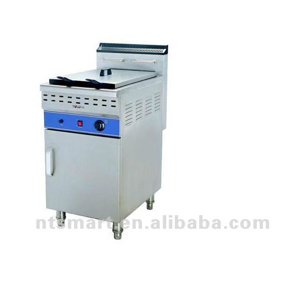 stainless steel gas deep fryer