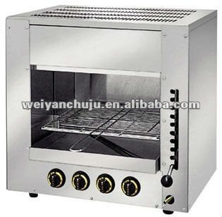 Stainless Steel Gas Salamander Oven for Restaurants