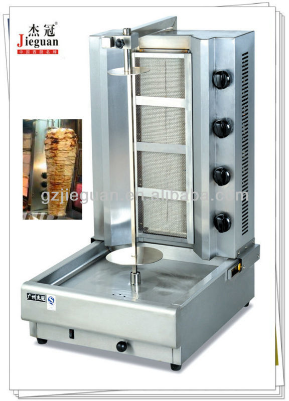 Stainless Steel Gas shish Kebab Machine with 6 burner(GB-1050)0086-135805463285