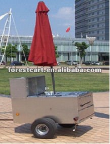 Stainless Steel Hot Dog Cart