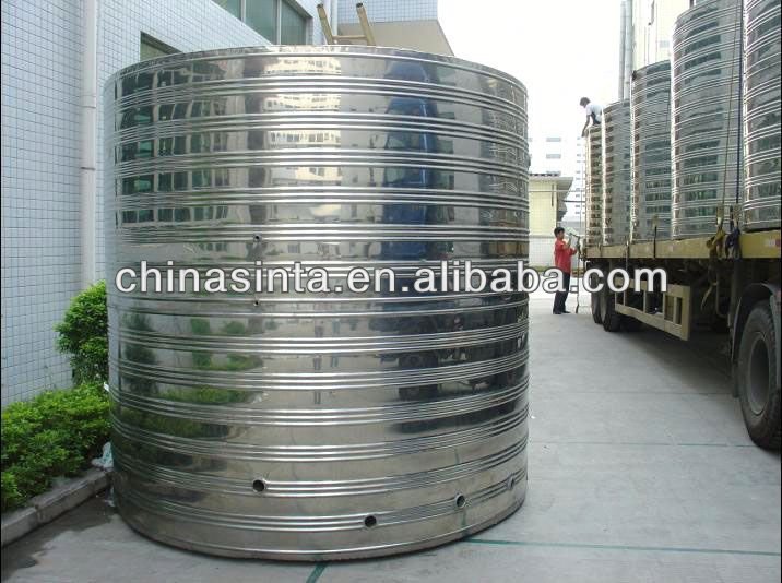 stainless steel hot water storage tank