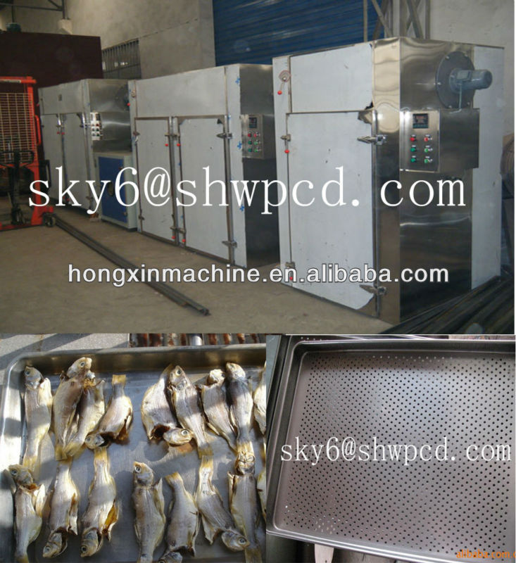 Stainless steel hot wind fish drier and fish drying machine2078