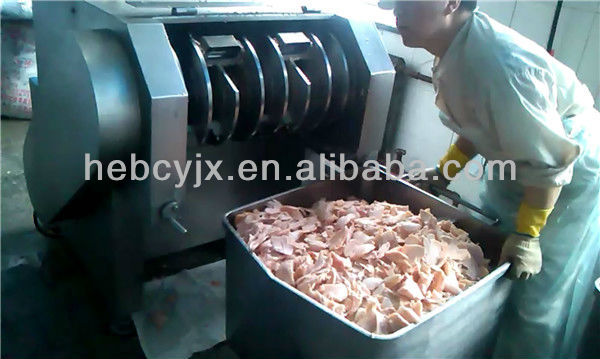 Stainless Steel Industrial Frozen Meat Flaker Machine