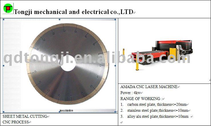 STAINLESS STEEL laser sheet metal cutting