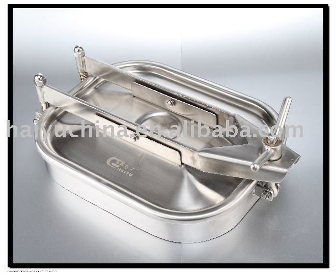 Stainless steel manhole cover/sanitary tank cover/stainless steel manway