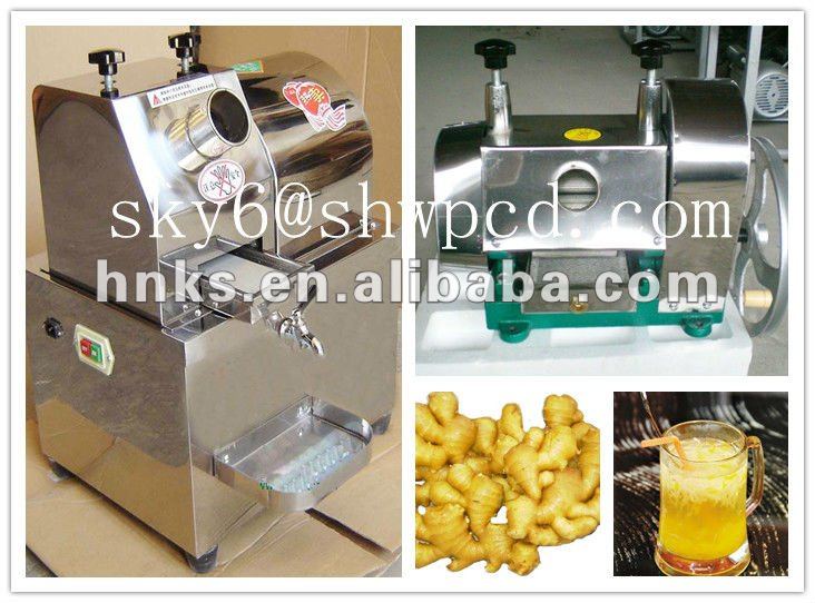 Stainless steel manual and electric ginger juicer ginger crusher ginger extractor machine