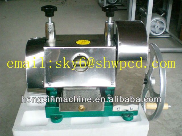 Stainless steel manual sugarcane juicer/sugarcane crusher/sugarcane extractor machine2078