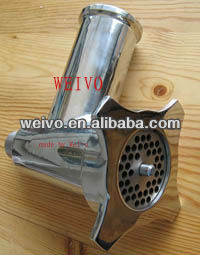 Stainless steel meat mincer parts