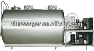 stainless steel milk cooling tank