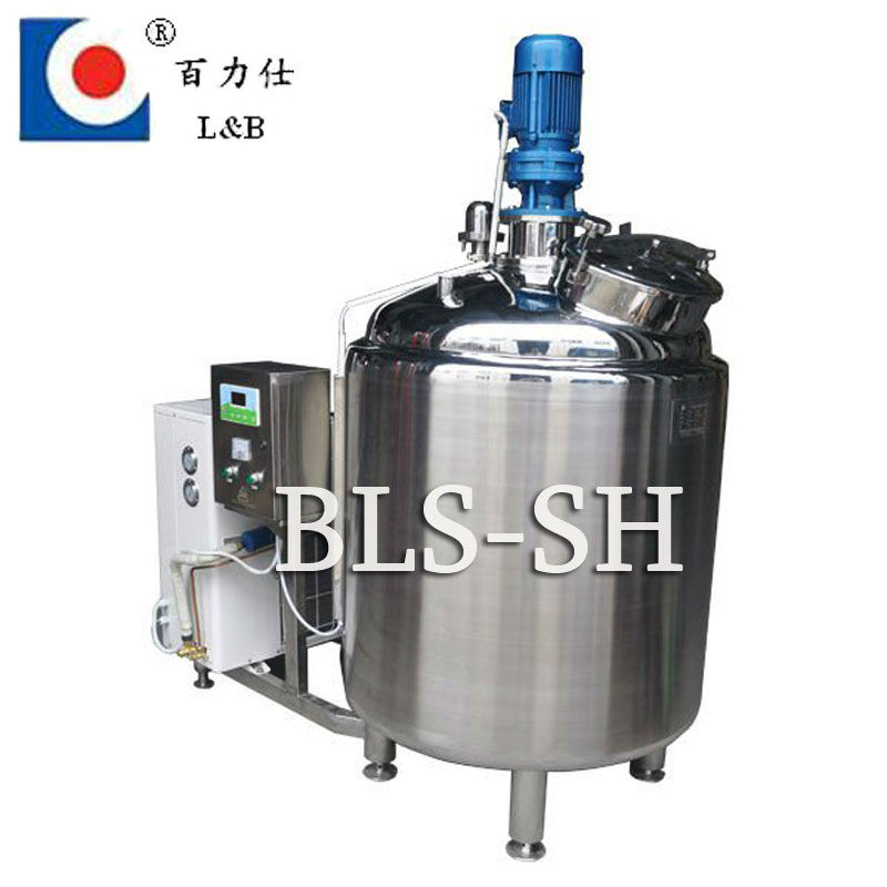 stainless steel milk cooling tank