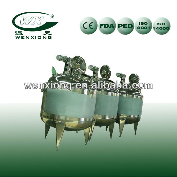 stainless steel mixing tank