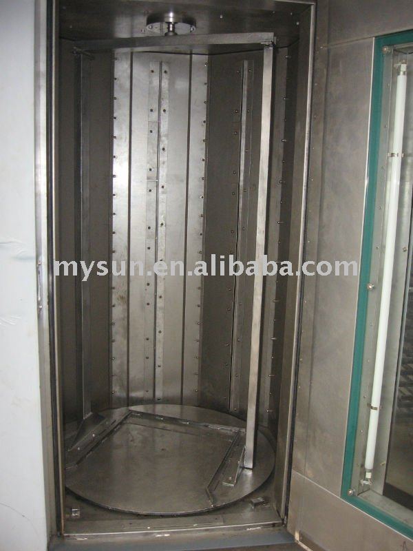 Stainless steel one rack Rotary baking Oven machinery 16 trays 40x60cm