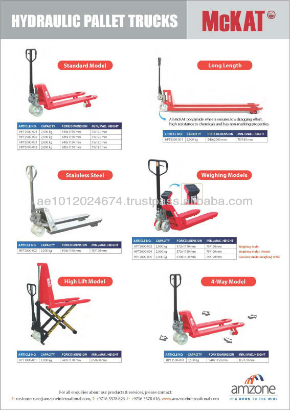 Stainless Steel pallet Truck