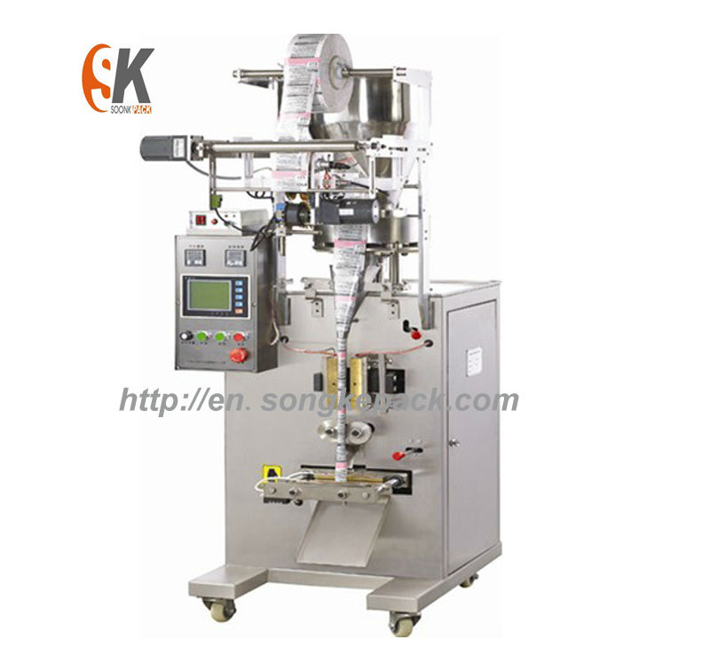 stainless steel pillow sachet automatic small granules packaging machine