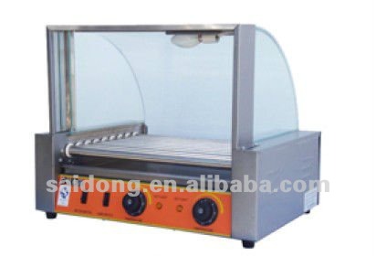 Stainless Steel Rolling Hot Dog Grill/sausage machine EH-209