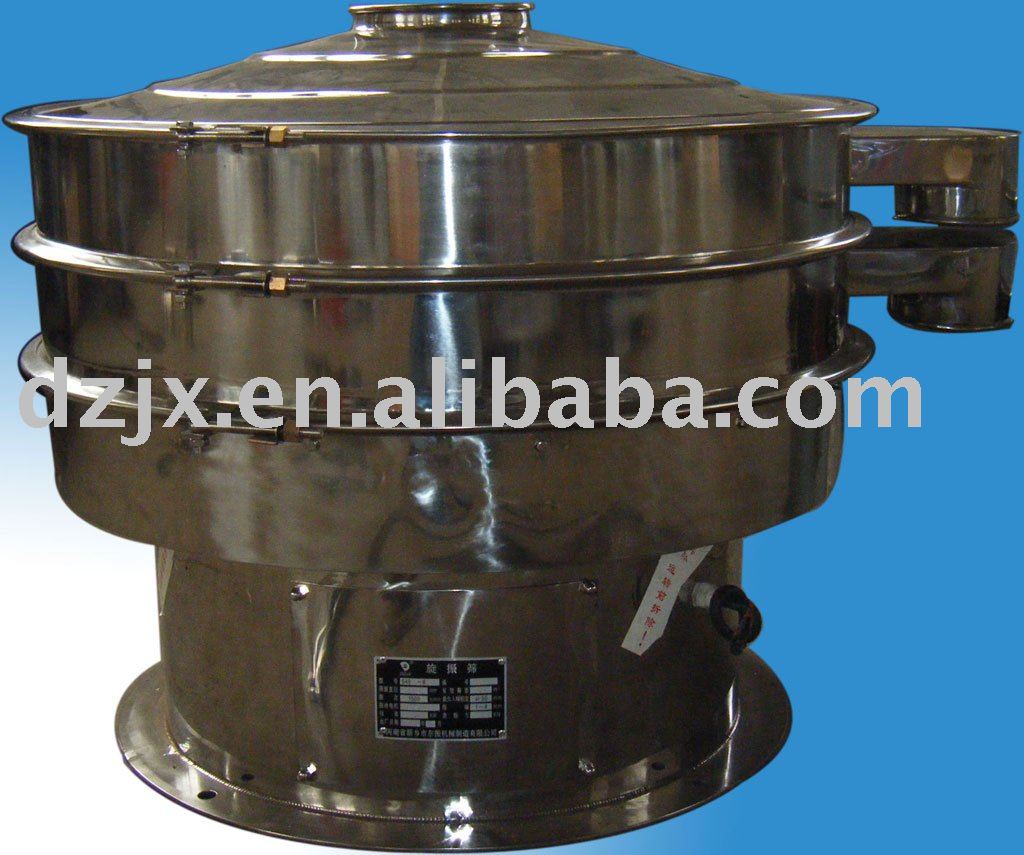 Stainless steel round separator for food and beverage