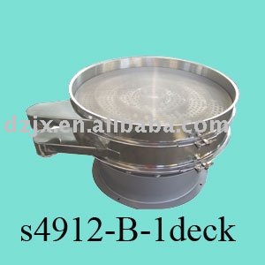 Stainless steel round vibratory separator for food and beverage