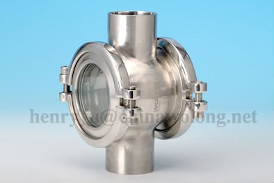 Stainless Steel Sanitary Tank Sight Glass