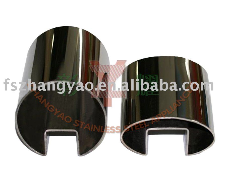 stainless steel slot /groove tube