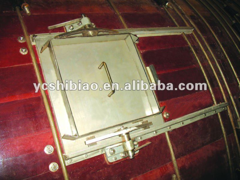 stainless steel small door of the leather drum,tannery machinery parts