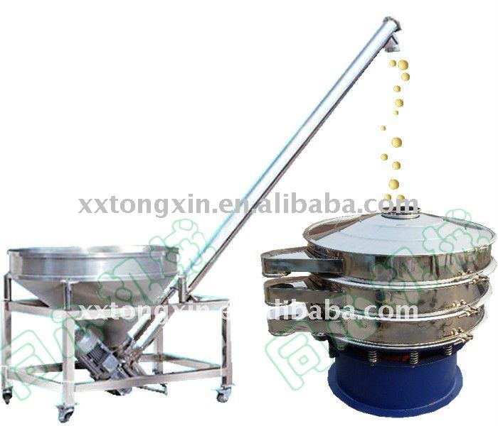 Stainless steel soybean rotary sieving machine