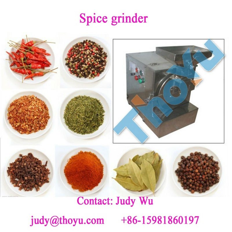 Stainless steel spice grinder machine