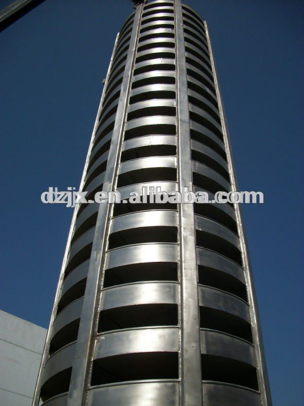 Stainless steel spiral elevator/vertical elevator/vertical conveyor