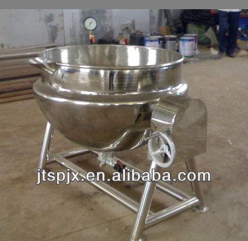 stainless steel steam jacketed kettle