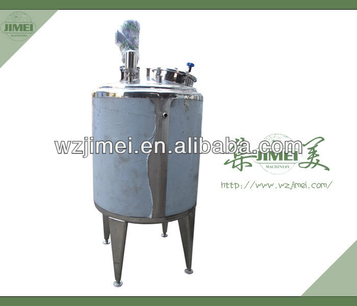 Stainless steel SUS 304 or SUS 316 Jacket mix tank