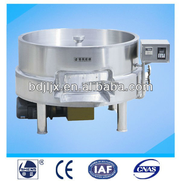 Stainless steel tilting industrial food kettles