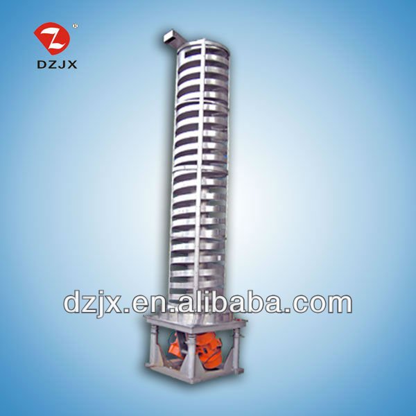 Stainless Steel Vertical Lifting Screw Elevator for Granular Material