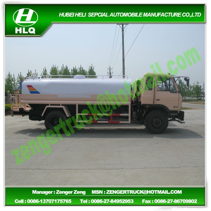 Stainless Steel Water Tanker Transport Truck