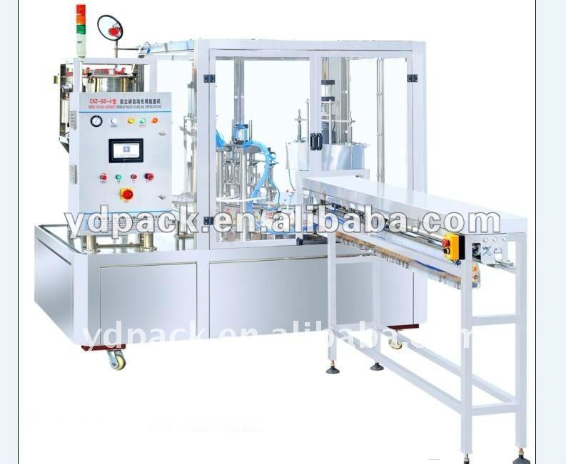 stand-up pouch filing and capping machine