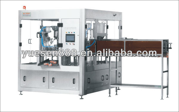 Stand-up Pouch Full-Auto Filling Capping Machine