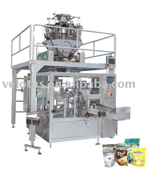 Stand up pouch packing machine