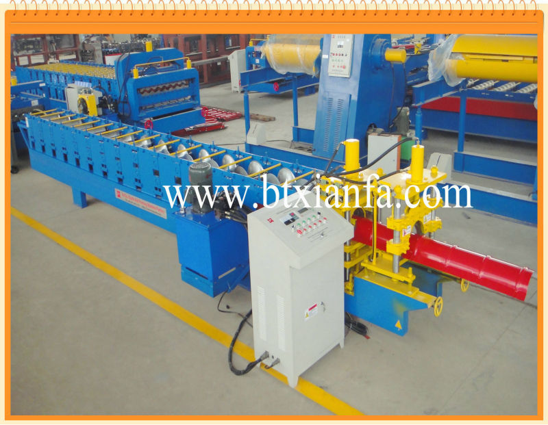 Standard Color Steel Roof Ridge Cap Roll Forming Machine