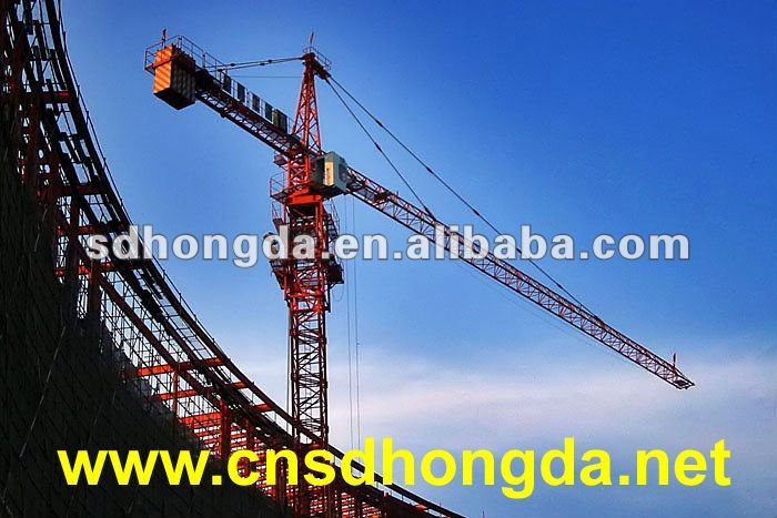 (stationary, mobile, outside-climbing, inside-climbing, Luffing construction)25T Construction Tower Crane QTZ31.5-QTZ500