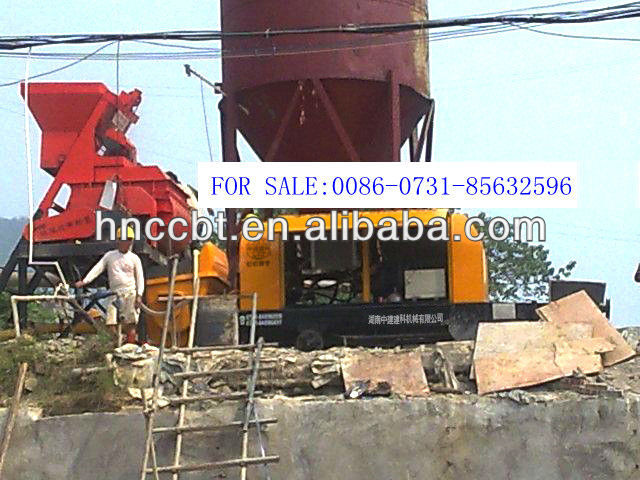 stationary mortar concrete pump with diesel engine HBT35.10.62RS