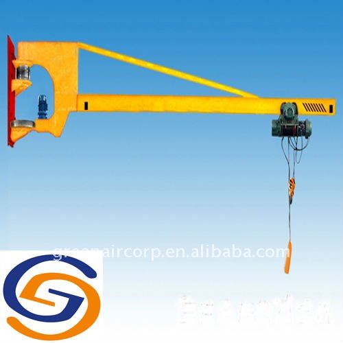 Stationary slew jib crane Pilaster jib crane