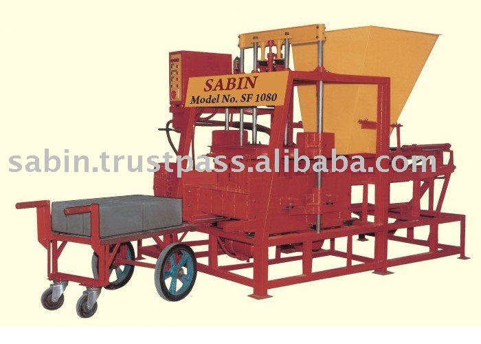 Stationary Type Paver Making Machine