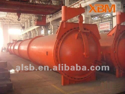 steam autoclave for block strengthen and production