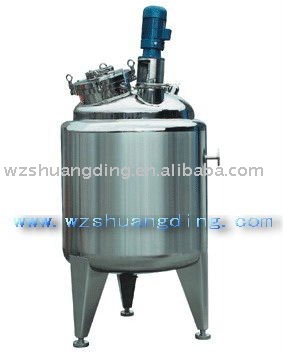 Steam heating chemical agitator tank blending tank